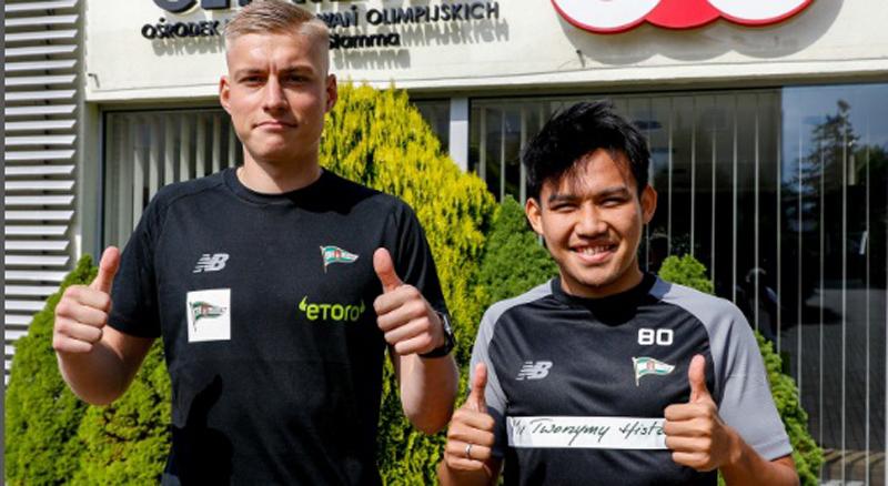 Indonesia Lolos Piala Asia 2023, Witan Sulaeman Pamer ke Rekan Setim Lechia Gdansk