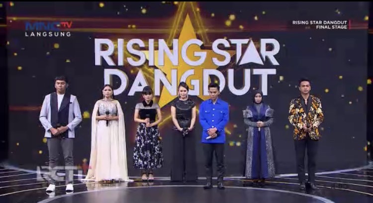 Fina Tersingkir karena Dapat Vote Terendah, Inilah Top 6 Rising Star Dangdut