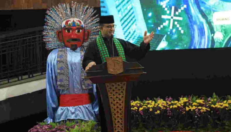 Resmikan 23 Nama Jalan, Anies: Masyarakat Betawi Perekat Simpul Kebangsaan