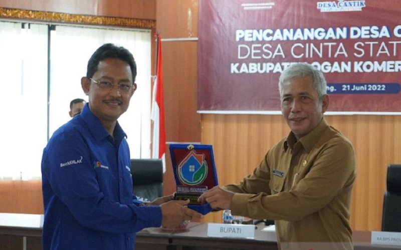BPS Nilai 4 Desa di Kabupaten OKI Sumsel Cantik 