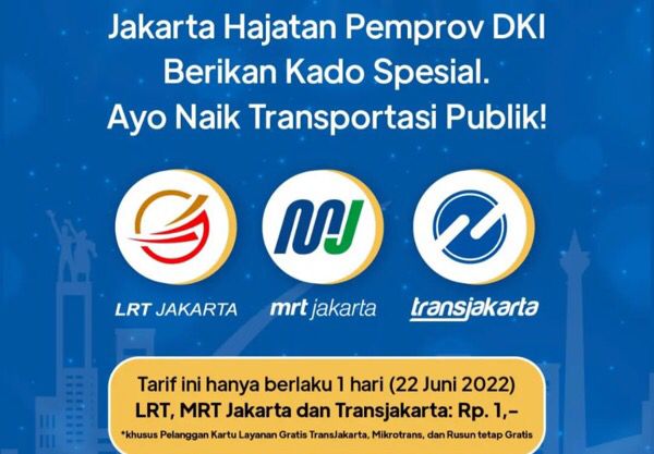 Naik Bus Cuma Bayar Rp1 Besok, Transjakarta: Bentuk Cinta ke Pelanggan dan Ibu Kota