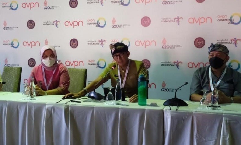 Menparekraf Sandiaga Uno : Peserta AVPN 2022 Lampaui Target