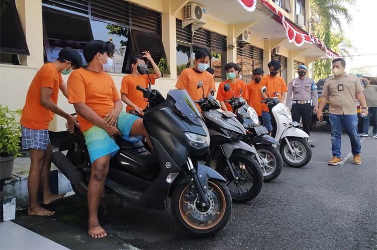 Bacok 4 Bocah, 10 Anggota Geng Sekolah di Sleman Ditangkap Polisi