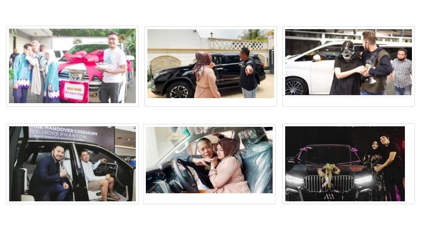 5 Artis Beri Hadiah Istri Mobil Mewah, Ada yang Seharga Rp20 Miliar