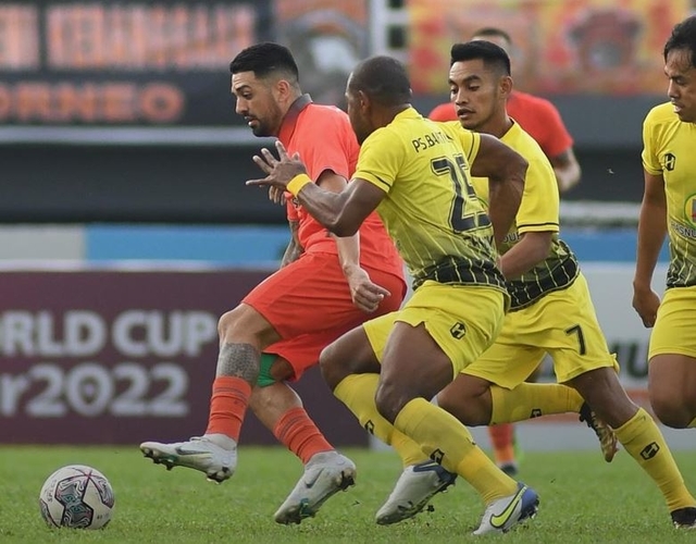 Hasil Piala Presiden 2022: 10 Pemain Barito Putera Tahan Imbang Borneo FC
