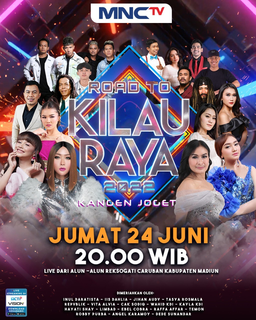 Kangen Joget? Road to Kilau Raya MNCTV Tempatnya, Live di Madiun