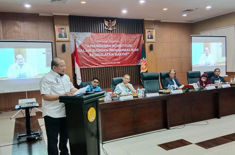 Ketua DPD LaNyalla Sebut Amandemen UUD 1945 sebagai Kecelakaan Konstitusi