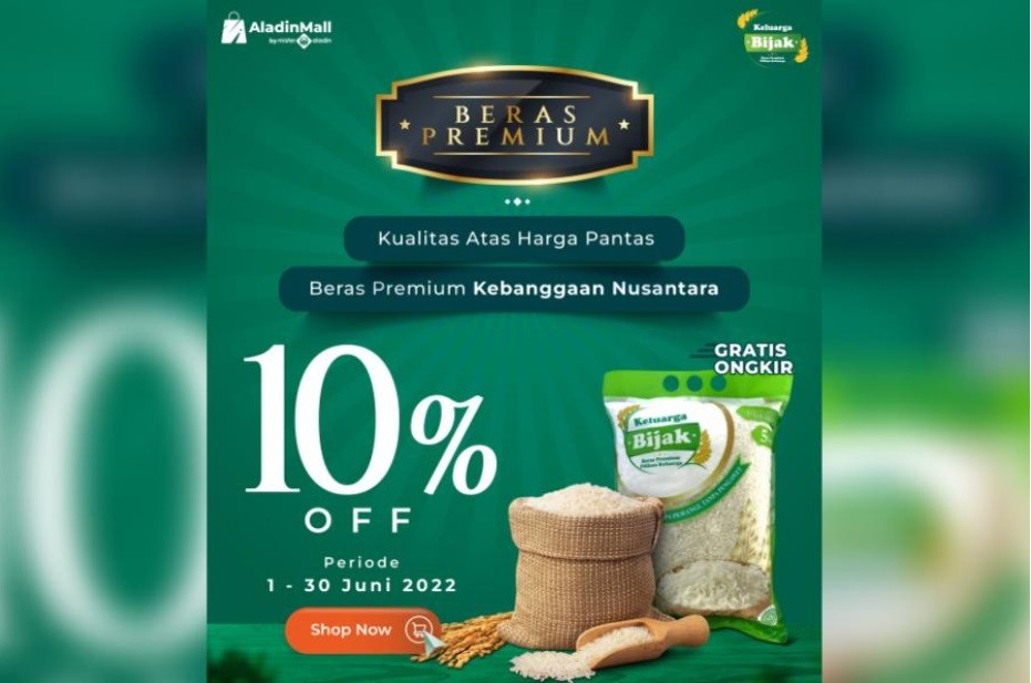 Beras Premium Masih Dinilai sebagai Unggulan Pangan Terbaik