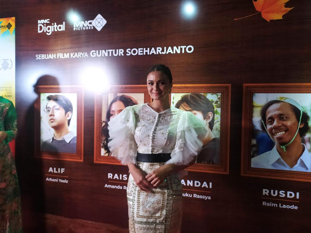 Amanda Rawles Ungkap Tantangan Main di Film Ranah 3 Warna, Ternyata Ini 