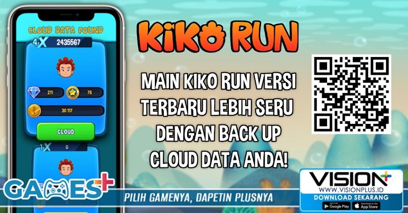 Lakukan Back Up Cloud Data Sekarang Juga di Kiko Run Versi Terbaru!