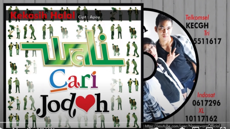 Chord Gitar dan Lirik Lagu Kekasih Halal - Wali Band, Dia Gadis Berkerudung Merah