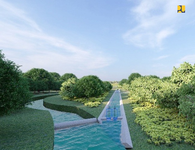 Wujudkan IKN Nusantara Kota di Dalam Hutan, Kementerian PUPR Siapkan Embung untuk Pembibitan Pohon