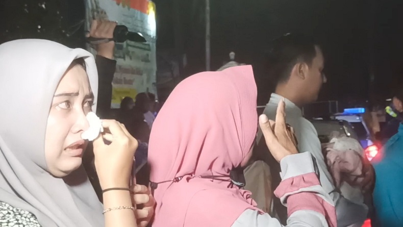 Isak Tangis Keluarga Warnai Keberangkatan 125 Calon Haji asal Kota Sukabumi