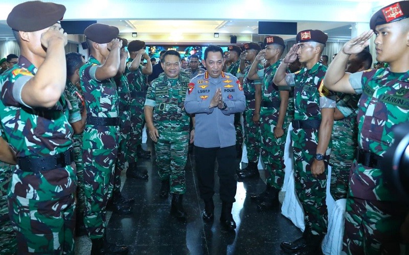 Kapolri Tegaskan Sinergitas TNI-Polri Harga Mati untuk Wujudkan Indonesia Emas 2045