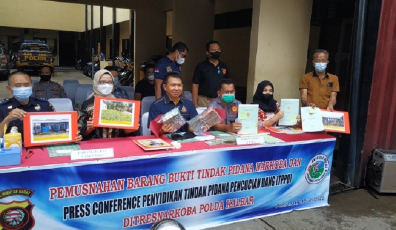 Kendalikan Bisnis Narkoba dari Penjara, Napi Lapas Singkawang Dijerat TPPU