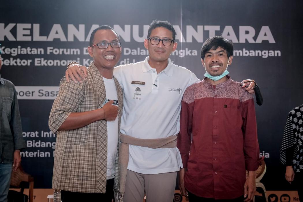 Bertemu Sandiaga Uno, Pendiri Sembalun Seven Summits: Semoga Ada Pemimpin seperti Bapak di 2024