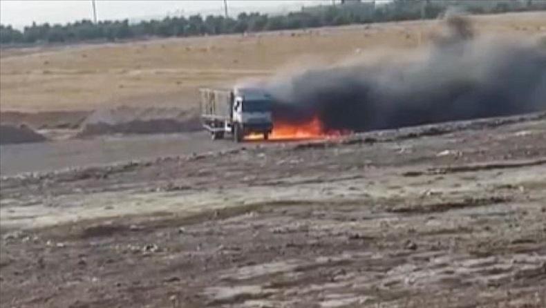 Pasukan Keamanan Jinakkan Bom yang Ditanam dalam Truk oleh Teroris