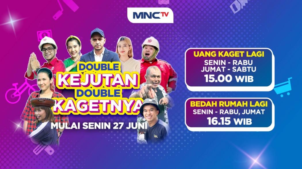 Double Kejutan, Double Kagetnya! Tayang setiap hari di MNCTV