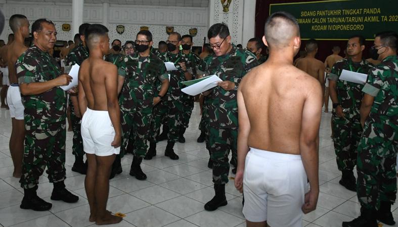 Seleksi Akmil, Pangdam Diponegoro: Saya Tak Akan Segan Tindak Tegas Oknum Panitia Bermain