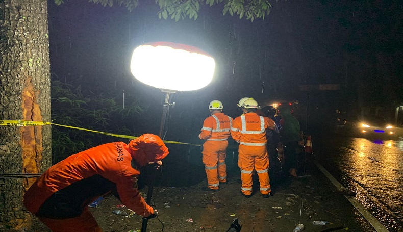 Kecelakaan Bus di Rajapolah Tasikmalaya, Tim SAR Masih Cari 1 Penumpang Hilang 