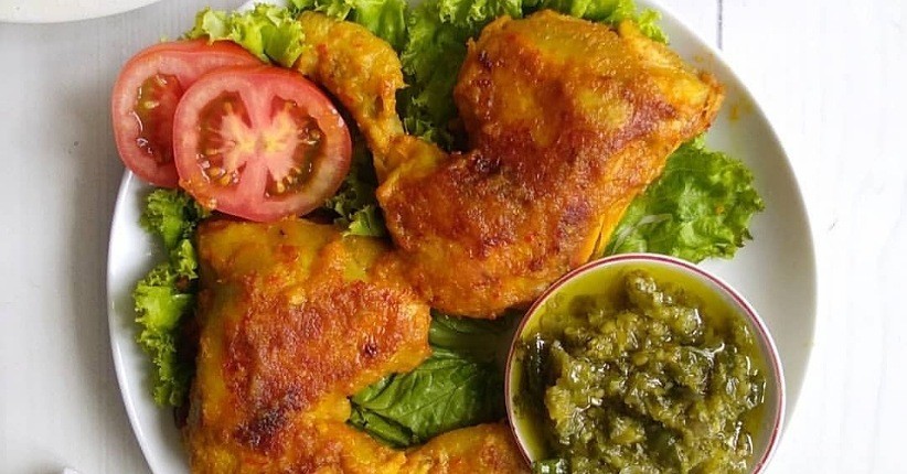 Cara Membuat Ayam Bakar Padang yang Enak, Lengkap dengan Daun Singkong   