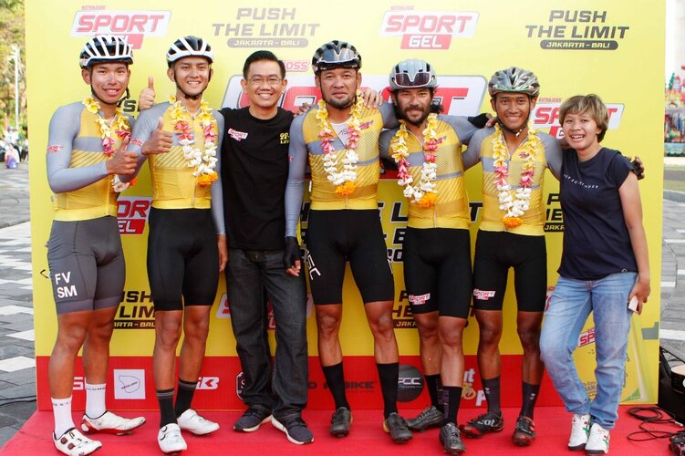 Spartan Pecahkan Rekor Gowes Push The Limit Jakarta-Bali Kurang dari 48 Jam