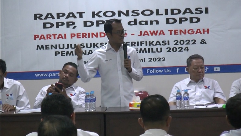 Partai Perindo Gelar Rapat Konsolidasi di Jateng, Ini Tema yang Diusung