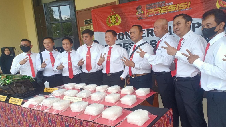 Pengungkapan 20 Kg Sabu Prestasi Terbesar Polrestabes Bandung dalam 11 Tahun Terakhir