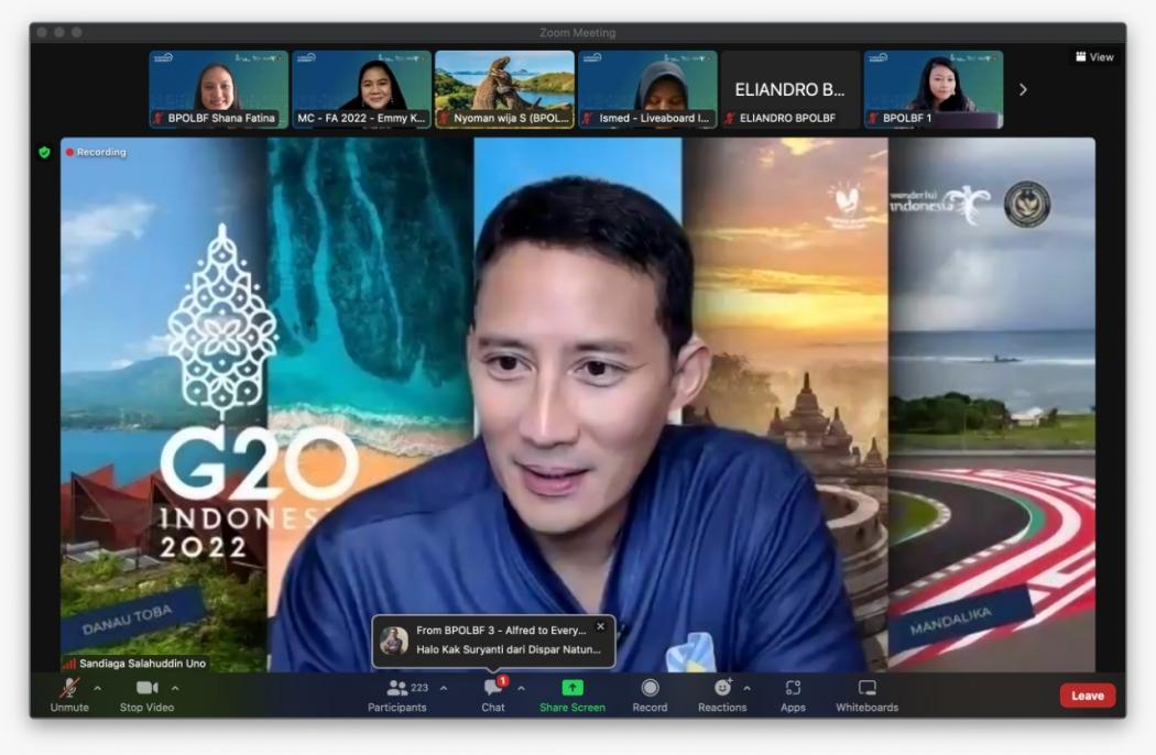 Menparekraf Sandiaga Uno Apresiasi Floratama Academy 2022: Kita Dorong Kebangkitan Industri Pariwisata dan UMKM yang Berkelas 