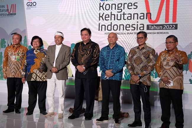 Dukung Akselerasi Pemulihan Ekonomi, Menko Airlangga: Optimalkan Potensi Usaha Kehutanan 