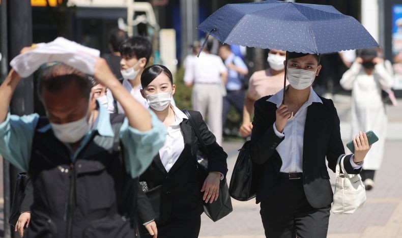 Jepang Dilanda Gelombang Panas, Suhu Tokyo Cetak Rekor Terpanas sejak 150 Tahun