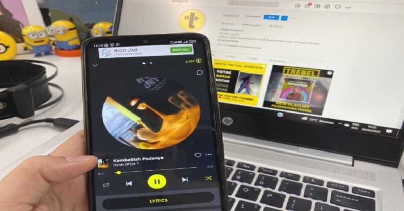 Melow Bareng Single Baru Hanin Dhiya di TREBEL