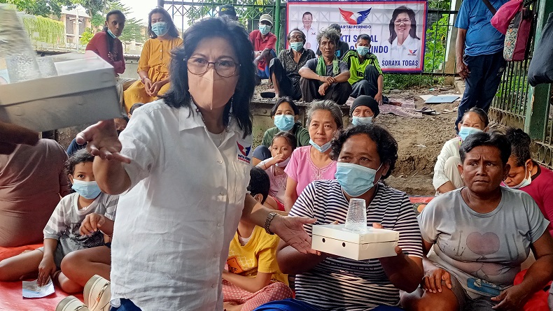 Dapat Bantuan Gerkindo, Warga: Terima Kasih, Sangat Dibutuhkan Sekali