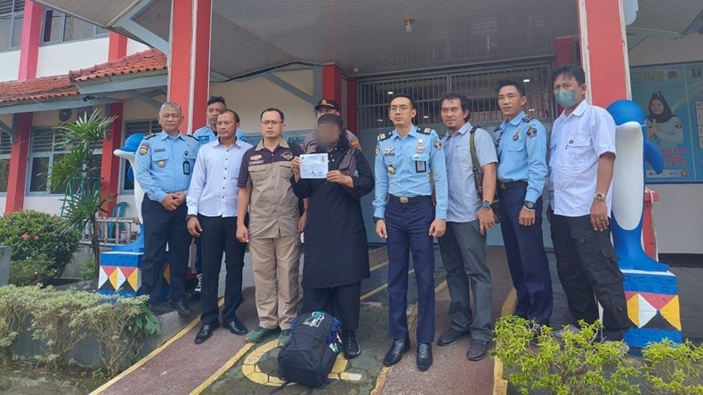 Narapidana Kasus Terorisme di Lapas Tanggamus Lampung Bebas