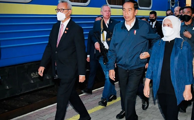 Jokowi Kepala Negara Pertama dari Asia dan Gerakan Non-Blok yang Kunjungi Ukraina