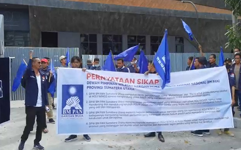 Demo Holywings, Kelompok Pemuda di Medan Gelar Salawatan