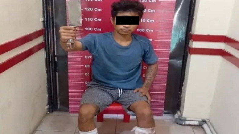 Ancam Warga Medan Polonia dengan Parang, Perampok Ditembak saat Nongkrong di Warung Tuak