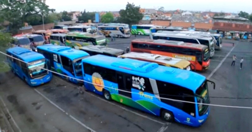 Trayek PO Bus Terpadat di Indonesia dengan Persaingan Super Ketat