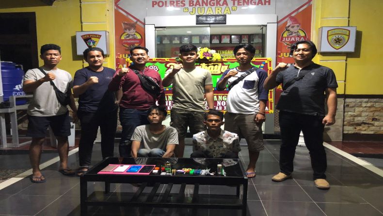 Curi Handphone dan Uang, Pemuda di Bangka Tengah Ditangkap Polisi