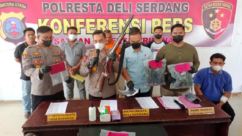 Penembak Pendeta di Deliserdang Ditangkap saat Berada di Bengkel Motor