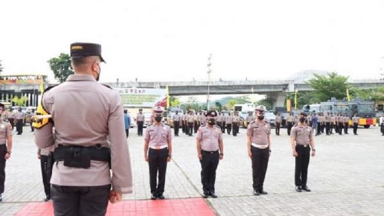 80 Anggota Polresta Samarinda Naik Pangkat, Ini Pesan Menyentuh Kapolresta