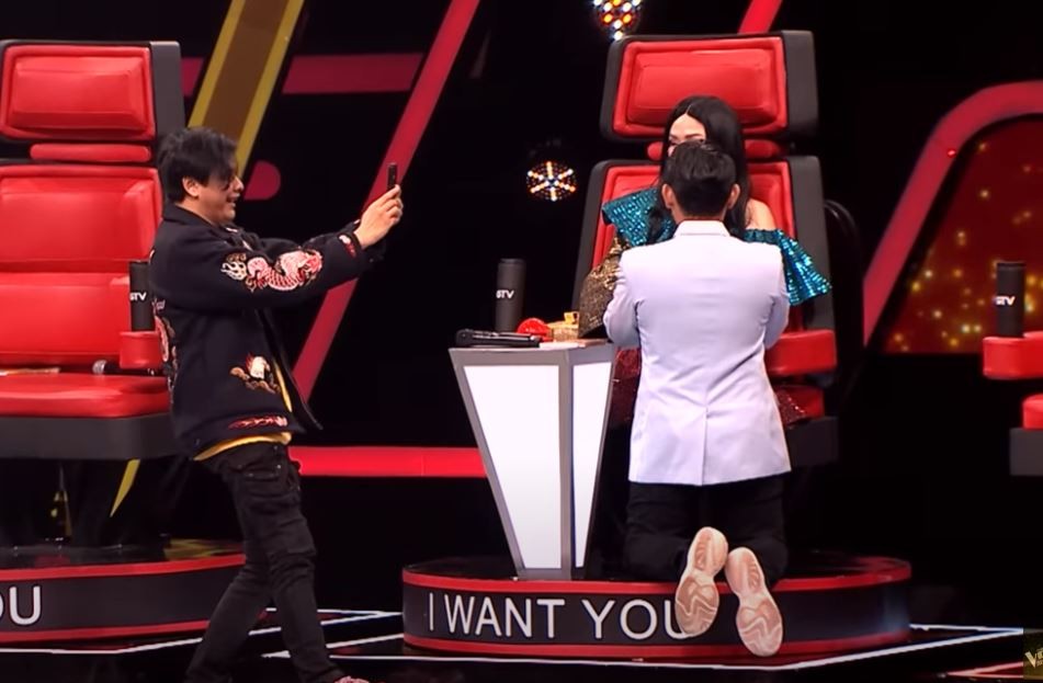 Titi DJ Ngambek Tak Dipilih Antonio di Panggung Blind Audition The Voice All Stars