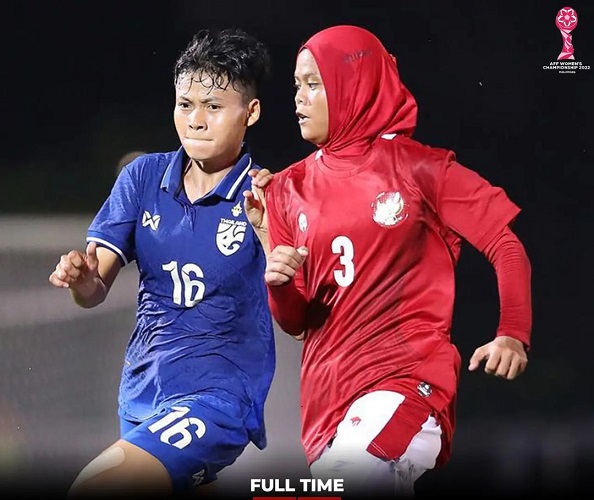 Hasil Piala AFF Wanita 2022: Terlalu Tangguh, Thailand Tekuk Indonesia  4-0