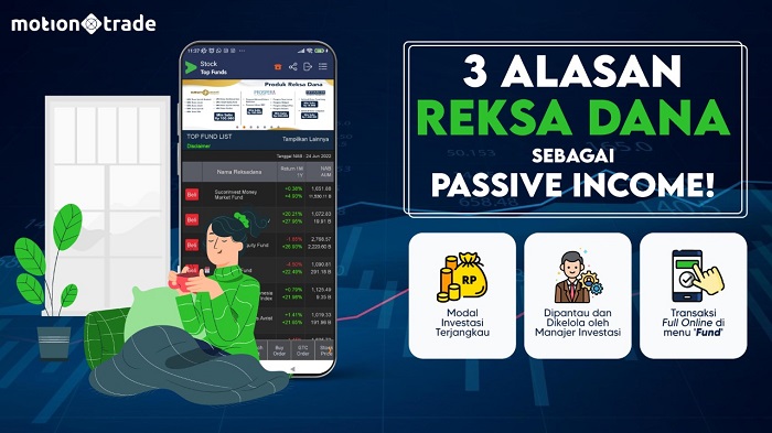 MNC Sekuritas Bagikan 3 Alasan Reksa Dana sebagai Sumber Passive Income