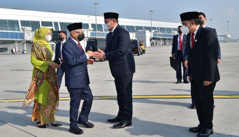 Bertolak ke Arab Saudi, Wapres Ma'ruf Amin Tunaikan Ibadah Haji