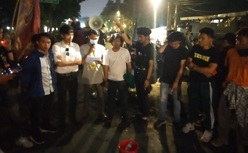 Sempat Panas, Demo Mahasiswa soal RKUHP di Kota Bogor Berakhir Tertib