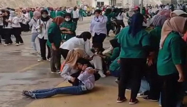Puluhan Karyawati Pabrik di Limbangan Garut Kesurupan Massal, Tim Spiritual dan Medis Dikerahkan