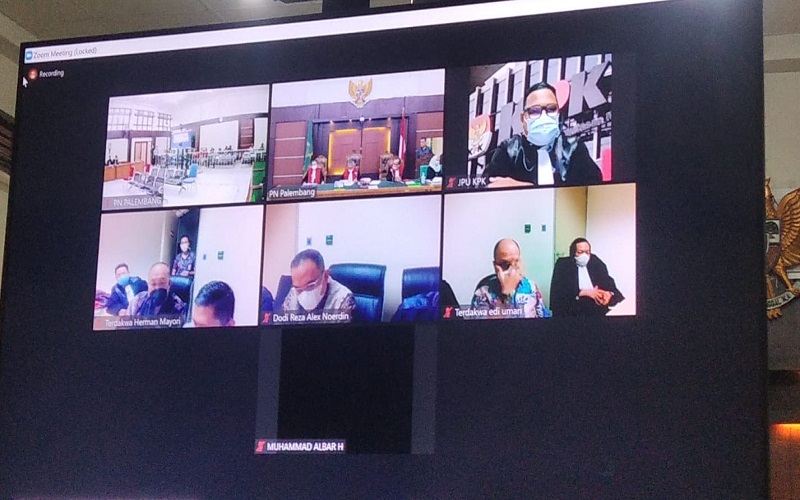 Vonis Hakim Tidak Cabut Hak Politik Dodi Reza Alex Noerdin