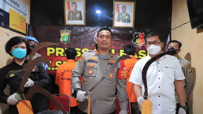 Saling Tantang Lewat Instagram Lalu Tawuran, 3 Remaja Ditangkap Polisi 