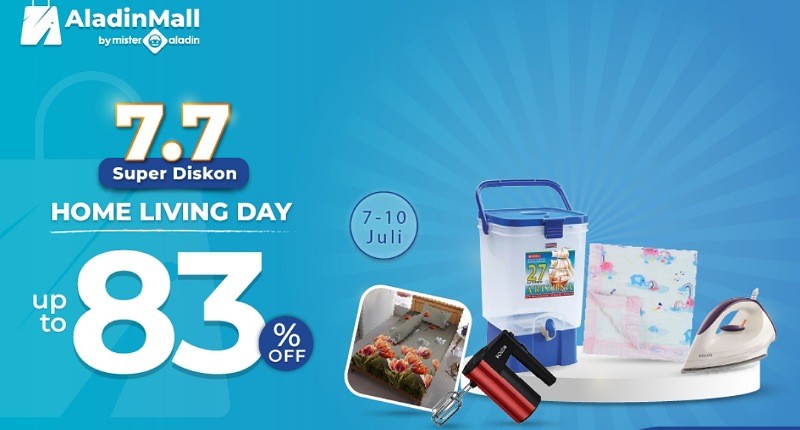 Cuma di AladinMall by Mister Aladin, Ada Produk Home Appliance Lengkap Plus Diskon hingga 83%!